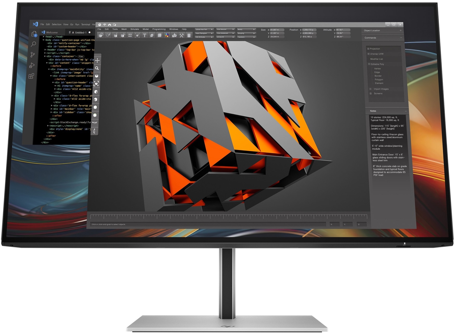 Monitor Serie 7 HP 724pf FHD (1920 x 1080, IPS, 100Hz, 5ms)