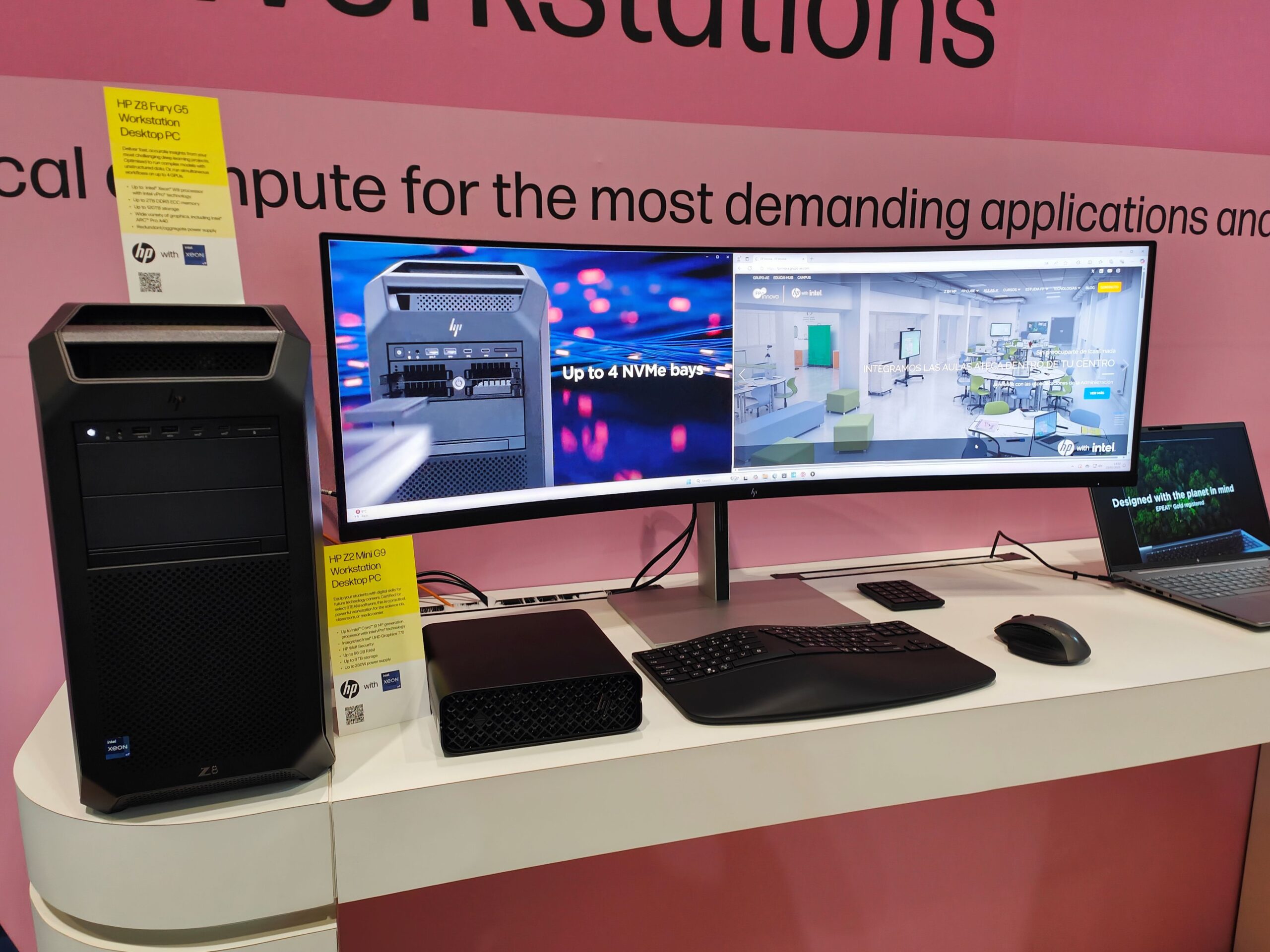 HP con Intel® en BETT 2026