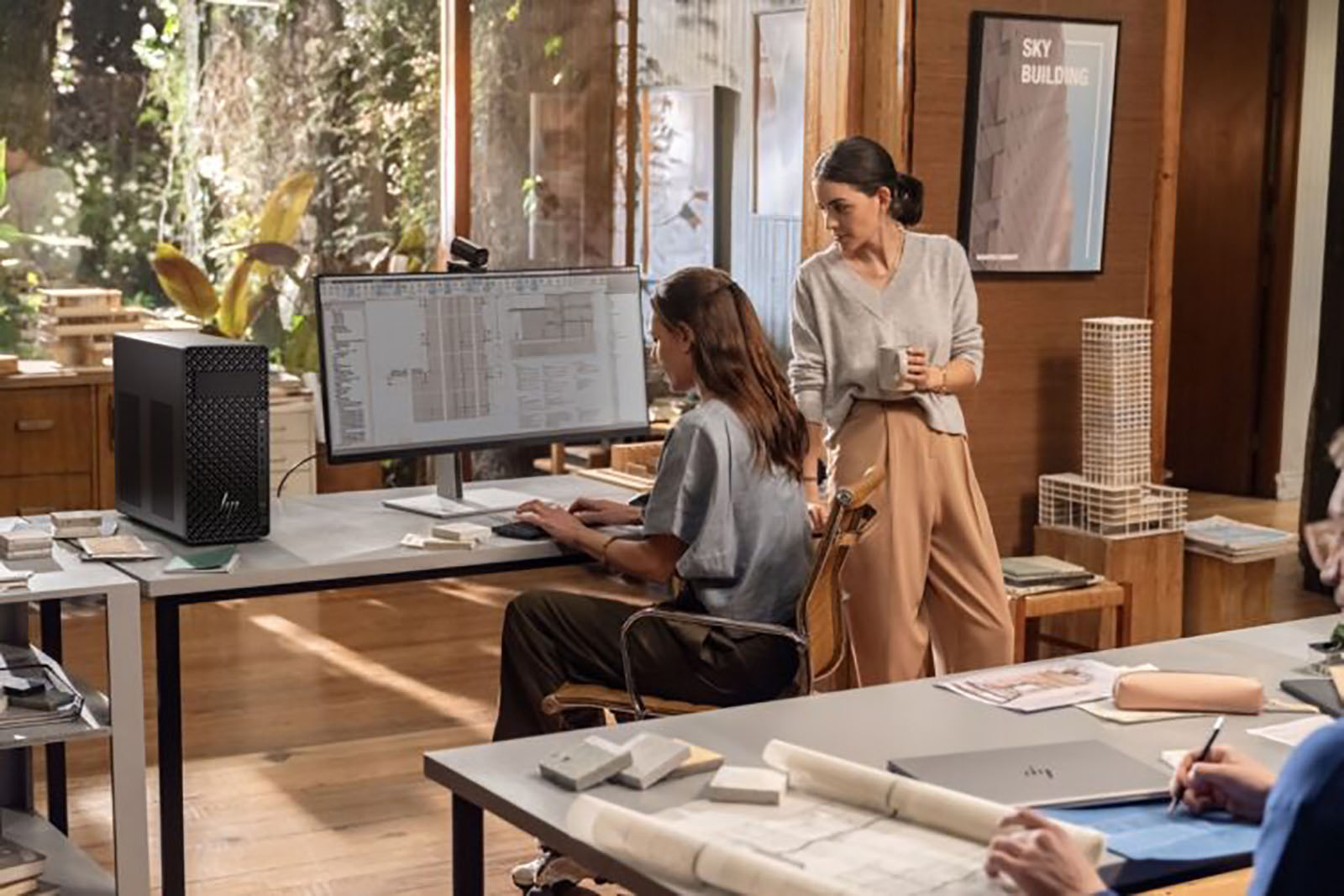 Combinación estratégica de estaciones de trabajo Z by HP con Intel® y la nube